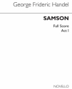 Samson (Acts 1-3) for mixed chorus and orchestra full score, A3, spiral bound