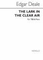 Edgar M. Deale, The Lark In The Clear Air TTBB and Piano Chorpartitur