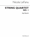 Nicola LeFanu, String Quartet No.1 Streichquartett Partitur