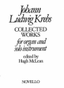 Johann Ludwig Krebs, Collected Works For Organ And Solo Instrument Organ Accompaniment, Oboe, Flute, Trumpet Buch