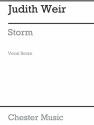 Judith Weir: Storm (Vocal Score) Flute, Soprano, Alto, Treble, Percussion Vocal Score