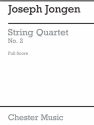 Joseph Jongen: String Quartet No.2 (Score And Parts) String Quartet Score and Parts