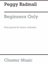 RADMALL PEGGY BEGINNERS ONLY VIOLIN & PIANO BOOK