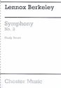 Symphony no.3 for orchestra study score