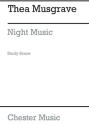 Thea Musgrave: Night Music (Study Score) Orchestra Study Score