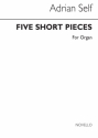 Five Short Pieces For Organ Orgel Buch