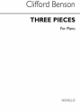 John Benson, Three Pieces For Piano Klavier Buch