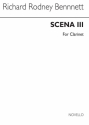 Richard Rodney Bennett, Scena III for Clarinet Clarinet Buch