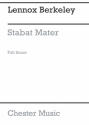 Lennox Berkeley: Stabat Mater Op.28 (Full Score) Soprano, Alto, Tenor, Baritone Voice, Bass Voice, Chamber Group Score