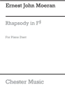 E.J. Moeran: Rhapsody In F Sharp (Two Pianos) Two Pianos Instrumental Work