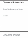 Giovanni Palestrina: Alma Redemptoris Mater SATB Vocal Work