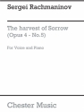 Rachmaninov: The Harvest Of Sorrow Op.4/5 Piano Accompaniment Vocal Work