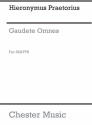 Michael Praetorius: Gaudete Omnes SATB Vocal Score