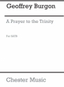 Geoffrey Burgon: A Prayer To The Trinity SATB, Piano Accompaniment Vocal Score