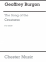 Geoffrey Burgon: The Song Of The Creatures SATB, Organ Accompaniment Vocal Score