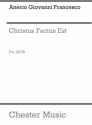 Giovanni Francesco Anerio: Christus Factus Est SATB Vocal Score