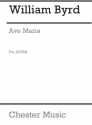 William Byrd: Ave Maria (SATBB) SATB Vocal Score