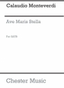 Claudio Monteverdi: Ave Maris Stella SATB Single Sheet