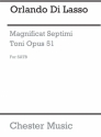 Orlande De Lassus: Magnificat Septimi Toni (Collins) (SATB) SATB Vocal Score