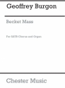 Geoffrey Burgon: Becket Mass (SATB/Organ) SATB, Organ Accompaniment Vocal Score