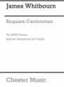 Requiem Canticorum   for mixed choir soprano saxophone and organ  score