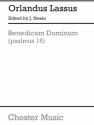 Orlando Lassus: Benedicam Dominum (Steele) SATB SATB Vocal Score