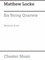 Matthew Locke: String Quartet No.1 (Miniature Score) String Quartet Score