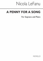 A Penny for a Song for soprano and piano score