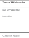 Widdicombe, T Six Inventions For Violin Classes Score And Parts String Instruments Score and Parts