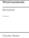 Novelette for orchestra study score