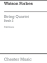 W. Forbes: Easy String Quartets Book 2 (Score Only) String Quartet (Quartet) Score