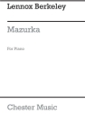 Lennox Berkeley: Mazurka Op.101b Piano Instrumental Work