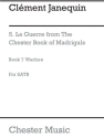 C Jannequin: La Guerre (La Bataille De Marignan-part 2) (SATB) SATB Vocal Score