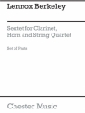 Lennox Berkeley: Sextet Op. 47 (Parts) Clarinet, French Horn, String Quartet Instrumental Work