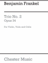 Benjamin Frankel: String Trio No.2 Op.34 (Parts) Chamber Group, String Ensemble, Violin, Viola, Cello Score