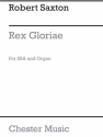 Robert Saxton: Rex Gloriae SSA, Organ Accompaniment Vocal Score