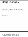 Prospero's Vision for baritone, clarinet, harp, violin and double bass score