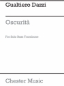 Dazzi, G Oscurita Solo Bass Trombone Trombone Instrumental Work