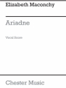 Maconchy, E Ariadne Vocal Score Orchestra, Soprano Vocal Score