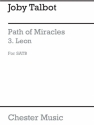 Path of Miracles - 3. Leon  for mixed chorus (SSSSSAAAATTTTBBBB) and crotales (piano) score