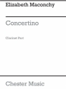 Elizabeth Maconchy: Concertino For Clarinet And Small Orchestra Clarinet Part