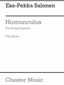 Esa-Pekka Salonen: Homunculus (Score) String Quartet Score