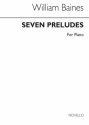 William Baines, Seven Preludes Klavier Buch