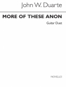 John W. Duarte, More Of These Anon 2 Guitars Gitarre Buch