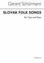 Gerard Schurmann, Slovak Folk Songs for Voice and Piano Vocal and Piano Buch