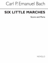 Carl Philipp Emanuel Bach, Six Little Marches Klarinettentrio Buch