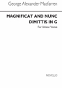 Macfarren, Magnificat And Nunc Dimittis In G Unison Voices Chorpartitur