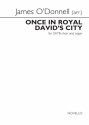 Once in Royal David's City SATB and Organ Chorpartitur