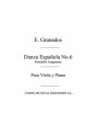 Danza Espanola No.6 Rondalla Aragonesa Viola und Klavier Buch