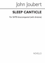 John Joubert, Sleep Canticle Soprano Tenor SATB Chorpartitur